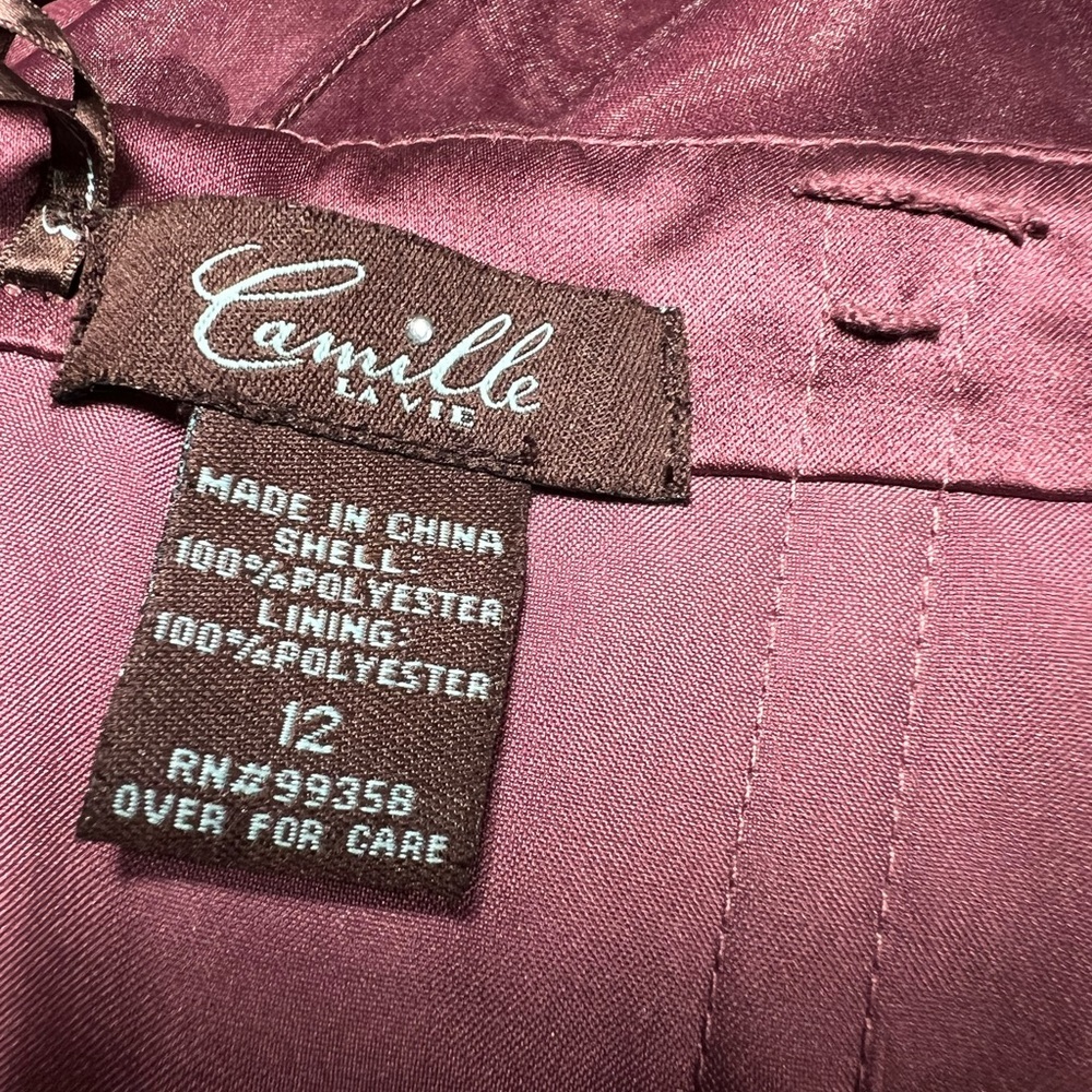 Camille La Vie strapless dress size 12 - Picture 2 of 5